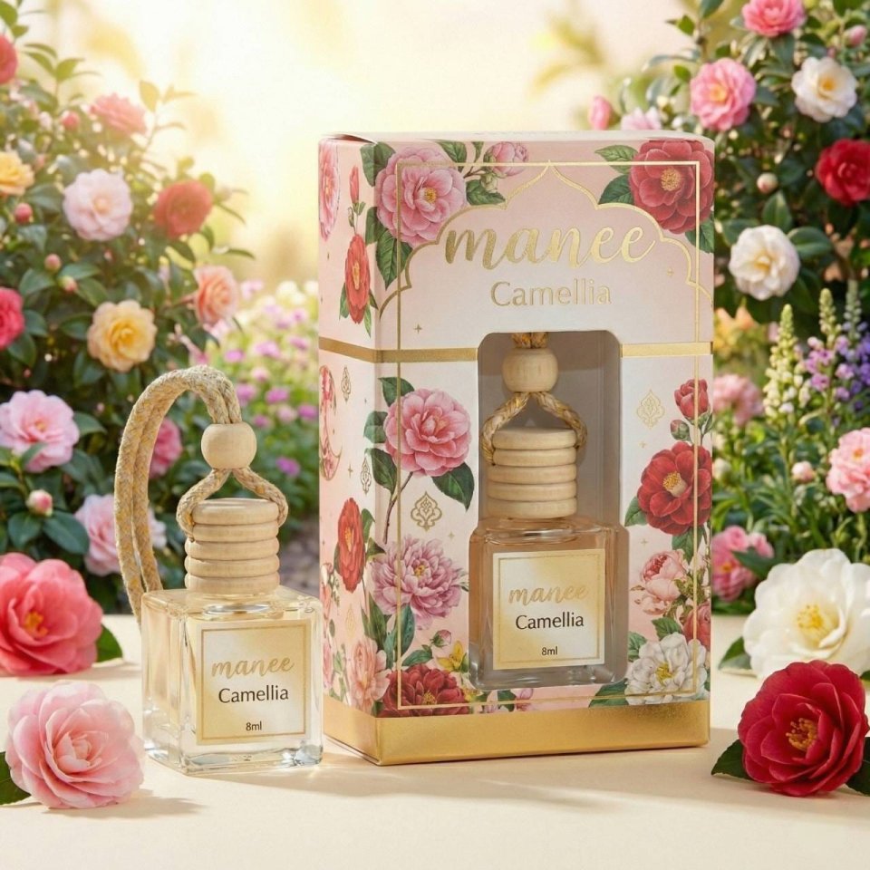 Car Air Freshener - Camellia