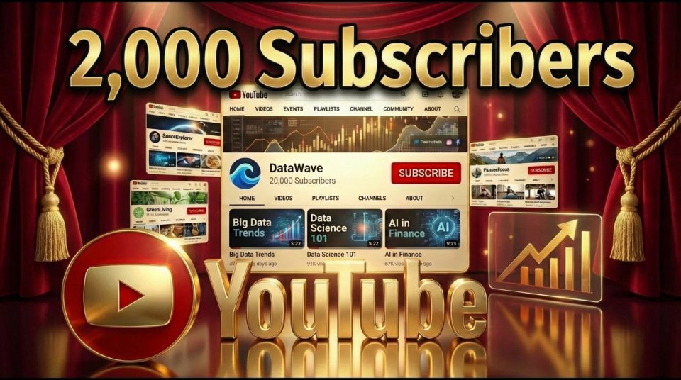 High-Quality 2,000 Subscriber