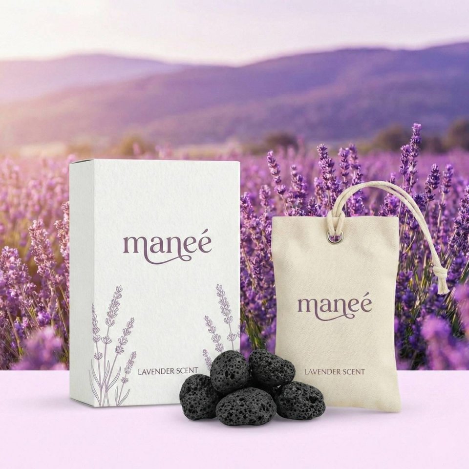 Volcanic Stone Perfume Sachet - Lavender